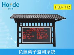 負(fù)氧離子監(jiān)測(cè)系統(tǒng)，同時(shí)監(jiān)測(cè)多種環(huán)境要素